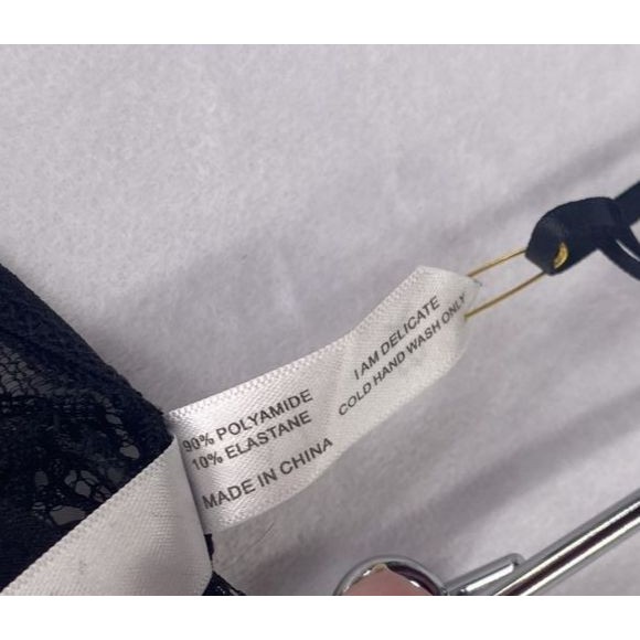 Kat The Label Bralette XS 30B 32A Racerback Black Unlined Australia - Picture 6 of 9